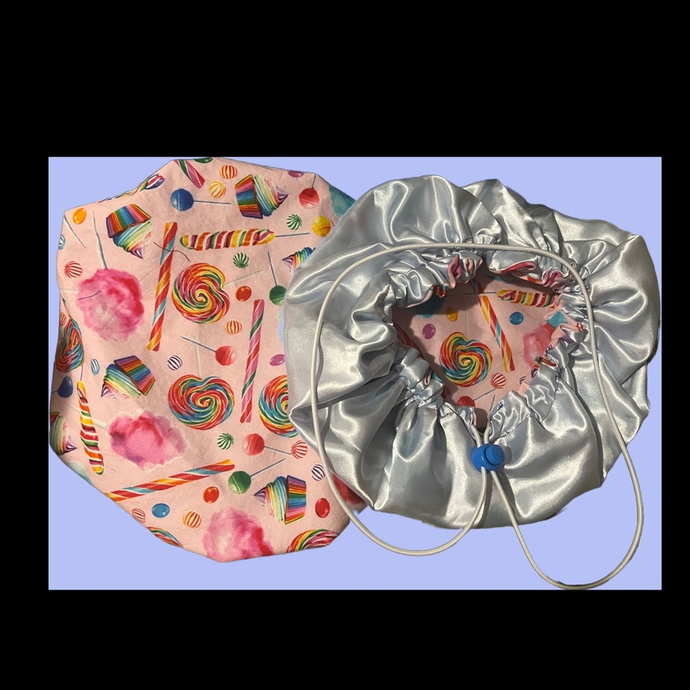 Child cotton candy bonnets